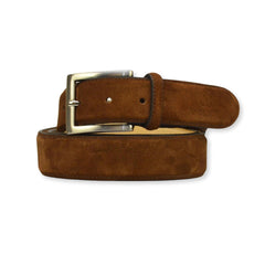 BELT R01 SUEDE GR SNUFF 35MM G01