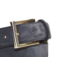 BELT R02 SUEDE CARBON